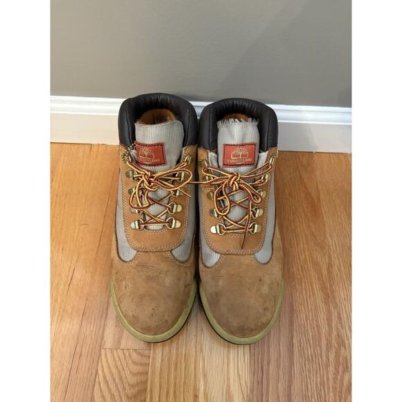 Timberland TB0A18RI231 Wheat Nubuck Leather Waterproof Ankle Field Boots Men’s 8 - Picture 1 of 7